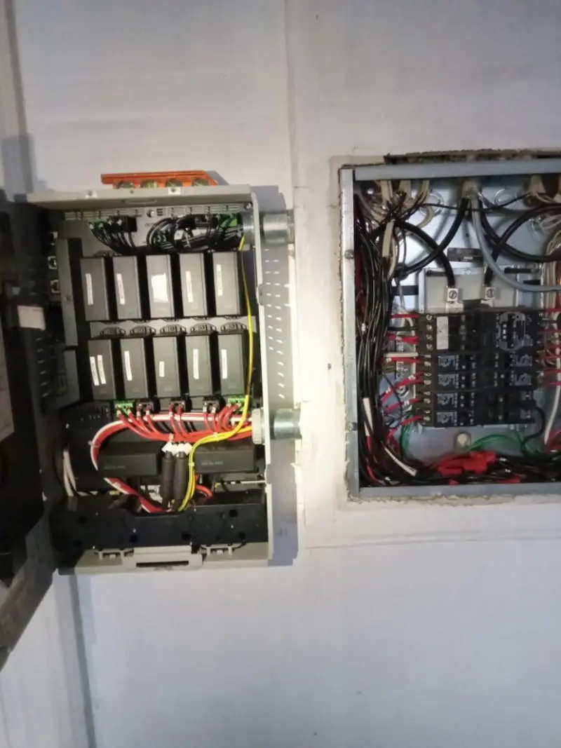 Electrical panel upgrade completed for Commercial Electrician Services in Lake George